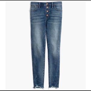 Madewell 10” high-rise skinny jeans